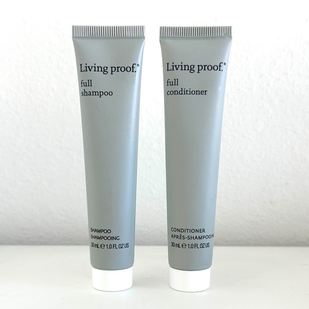 NEW Living Proof Full Shampoo & Conditioner set - 1 oz travel size